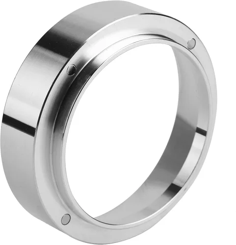 Vista 3 de Embudo de dosificación de café expreso de aluminio con reemplazo magnético para máquina de café (2.008 in)