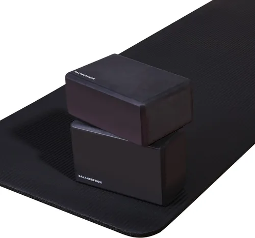 Vista 5 de Fitvids Set of 2 High Density Premium - EVA Yoga Blocks, 9"x6"x4" Each