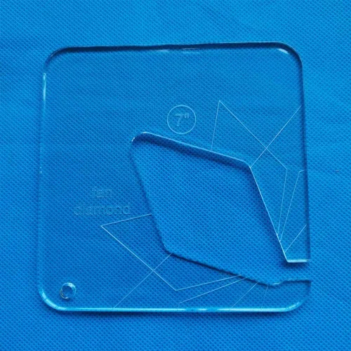 Vista 2 de Plantilla para decorar acolchado, para máquina de coser casera, serie 5
