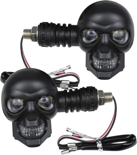 Vista 7 de 2 luces LED de señal de giro para motocicleta, impermeable