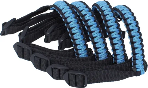 Vista 13 de BubbasGarageTv - Asas de agarre Paracord para Jeep Wrangler JL y Jeep Gladiator JT (negro)