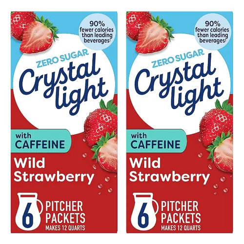 Vista 17 de Crystal Light Paquete variado de mezcla de bebidas líquidas, frambuesa azul y mango maracuyá (1.6 onzas cada una) (paquete variado)