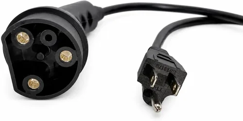 Vista 7 de JOEEGO Conjunto de cable de alimentación de carga para carrito de golf D2, D3, D5 y D-Max EV, 16A 110V ~ 220V, certificado UL, reemplaza al OEM #