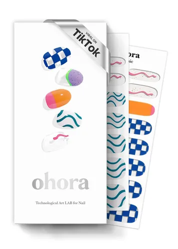 Vista 26 de ohora Tiras de uñas de gel semicuradas (N Addict) – Funciona con cualquier lámpara, calidad de salón, larga duración, fácil de aplicar y quitar