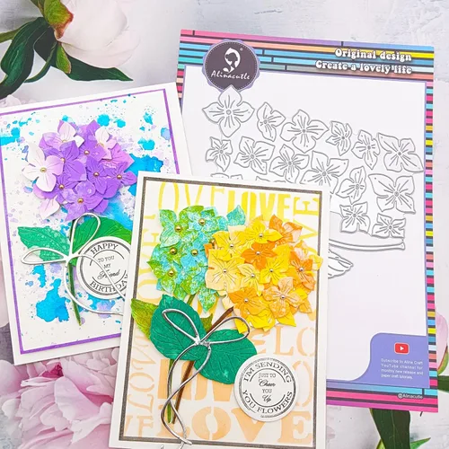 Vista 4 de Alinacutle Troqueles troquelados de metal de libélula para hacer tarjetas hechas a mano, álbum de recortes, plantilla de manualidades de papel..