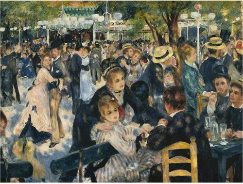 Vista 2 de Clementoni Renoir Dane en Le Moulin de la Galette - Rompecabezas de 1000 piezas