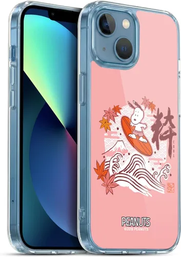 Vista 183 de Carcasa de gel para iPhone 7 Plus/iPhone 8 Plus, diseño de Snoopy Oriental de Peanuts, Badges