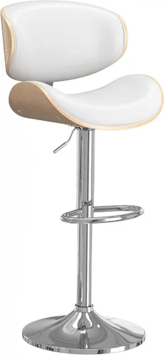 Vista 29 de YaFiti Taburetes de bar modernos giratorios, taburetes de bar altura de mostrador con respaldo para bar, cocina, comedor, color marrón