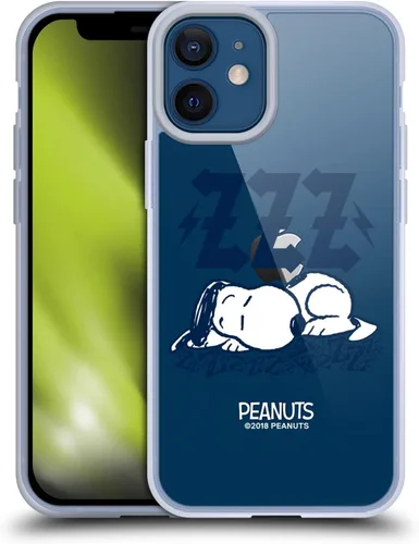 Vista 151 de Head Case Designs Funda de gel con licencia oficial de Peanuts Charlie Brown Good Grief Rock Tees [protección de grado militar] compatible con Apple