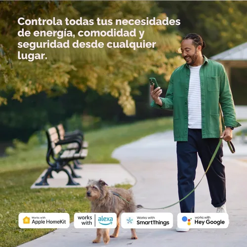 Vista 7 de ecobee Termostato inteligente mejorado, termostato Wifi programable Funciona con Siri, Alexa, Google Assistant, certificado Energy Star, Smart