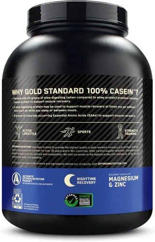 Vista 9 de Proteína caseína 100% de Optimum Nutrition, 2730380, 1, 1