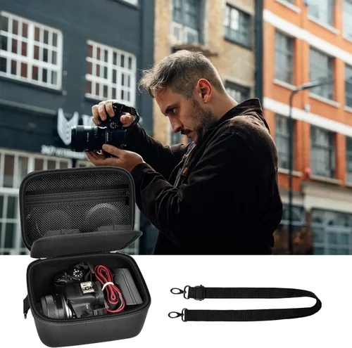 Vista 6 de GWCASE Estuche rígido compacto para Canon R100 R50, RF-S18-1.772 in y kit Exclusivamente para Canon EOS R100 y R50 sin espejo; se adapta al cuerpo +