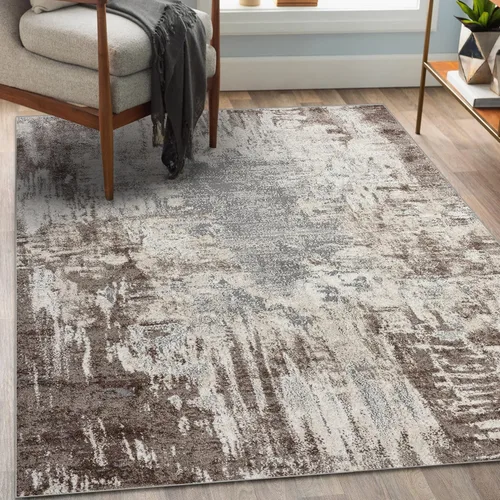 Vista 16 de LUXE WEAVERS Alfombra Artística de Área, Azul Oscuro-Azul Claro 2x3 Artistic, Cozy, Medium Pile