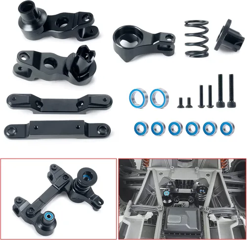 Vista 3 de AXSPEED Kit de montaje de dirección de aleación de aluminio para camión 1/5 X-MAXX RC