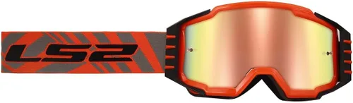 Vista 5 de Casco de moto LS2 Charger Pro con gafas OTG (negro con lente de iridio plateado)