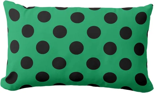 Vista 16 de Fundas de almohada de lunares negros sobre beige de 16 x 16 pulgadas, fundas de almohada decorativas rústicas y cuadradas para decoración del sofá