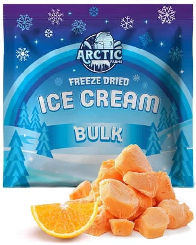 Vista 81 de Arctic Farms Trozos de Helado Liofilizado Empaquetados y en Caja - No se Derrite (1 libra, S'mores)