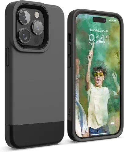 Vista 11 de elago Funda Glide Armor diseñada para iPhone 14 Pro Max, protección contra caídas, funda protectora de TPU a prueba de golpes, piezas mejoradas a