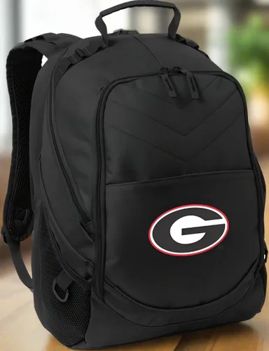Vista 2 de Georgia Bulldogs - Mochila para computadora portátil de la Universidad de Georgia