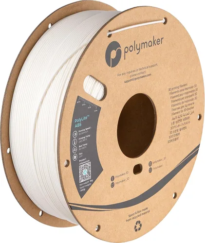 Vista 44 de Polymaker Filamento ABS Pro para impresora 3D de 0.069 pulgadas, color negro, ABS de grado de ingeniería de 2.2 lbs con alta resistencia al calor