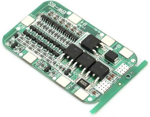 Vista 8 de Tablero de batería de 6S 15A 22V 24V Tablero de carga de batería de litio Módulo de cargador de placa de célula de PCB para célula de iones de litio