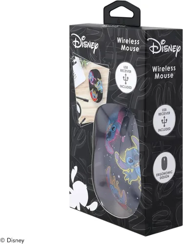 Vista 7 de iJoy Disney Lilo and Stitch Ratón Inalámbrico, Ratón Ergonómico Bluetooth Accesorios de Computadora para Computadora Portátil o Mini PC y Regalos