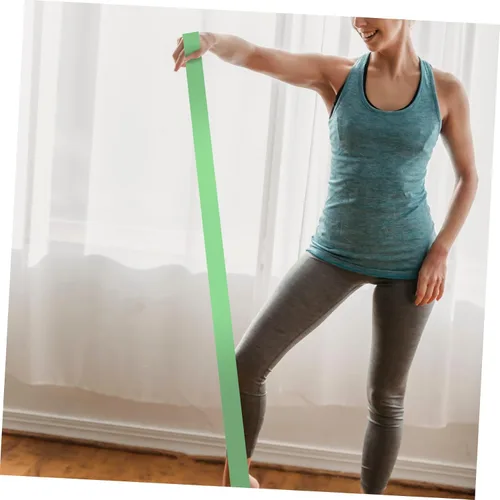 Vista 3 de KOMBIUDA 3Pcs Yoga Stretch Strap Resistance Bands for Full-Body Exercise TPE Elastic Bands for Strength Training Shoulder Back Leg Workout Portable