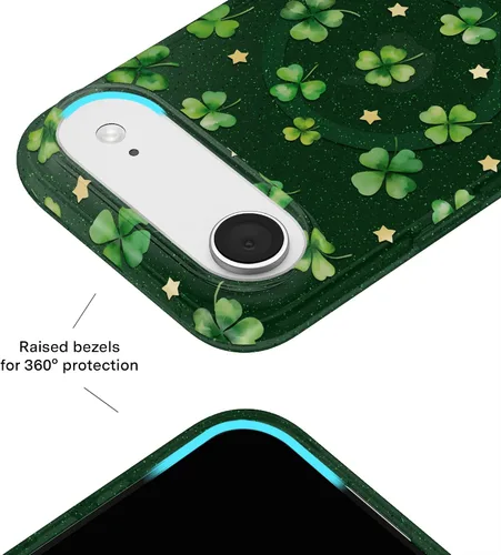 Vista 177 de VELVET CAVIAR Funda para iPhone 15, compatible con MagSafe, probada contra caídas de 10 pies, fundas protectoras de diseño, leopardo color rosa