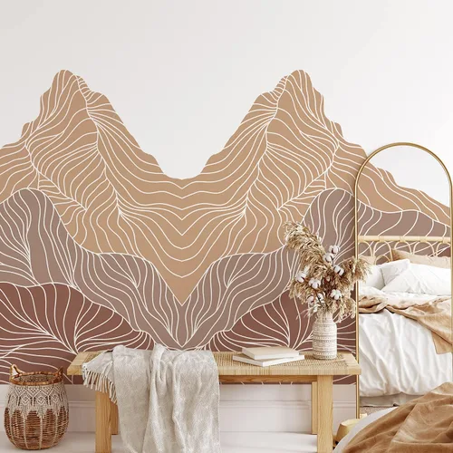 Vista 13 de Alwayspon Mural de pared de tela de arco iris, autoadhesivo, adhesivo de pared para decoración de habitación de niños, cuarto de bebé, acuarela