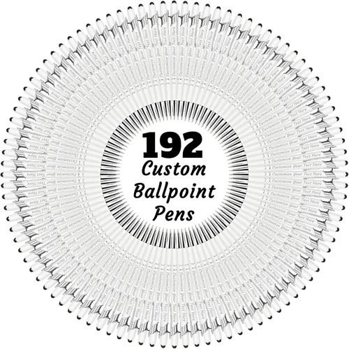 Vista 29 de 12 bolígrafos personalizados a granel, bolígrafos personalizados con grabado personalizado con nombre o texto, regalo ideal de aniversario