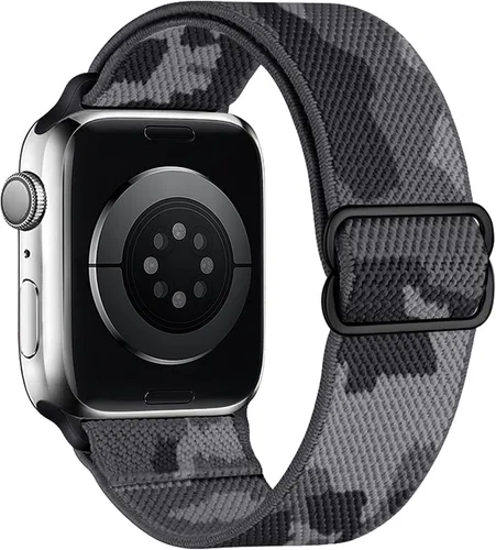 Vista 38 de Correas elásticas de nailon compatibles con Apple Watch de 1.496 pulgadas, 1.575 pulgadas, 1.614 pulgadas, 1.654 pulgadas, 1.732 pulgadas, 1.732