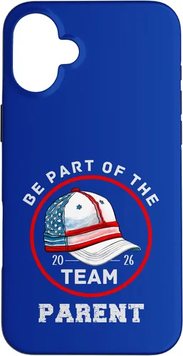 Vista 23 de Be Part of The Team Baseball Design Parent Version 2026 Case for iPhone 17