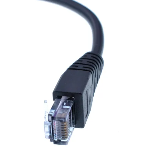Vista 3 de 1pc compatible RJ45 tornillo terminal adaptador adaptador cable RJ45 8p8c macho Jack a 8 pines tornillo terminal Connecto 9.8 in