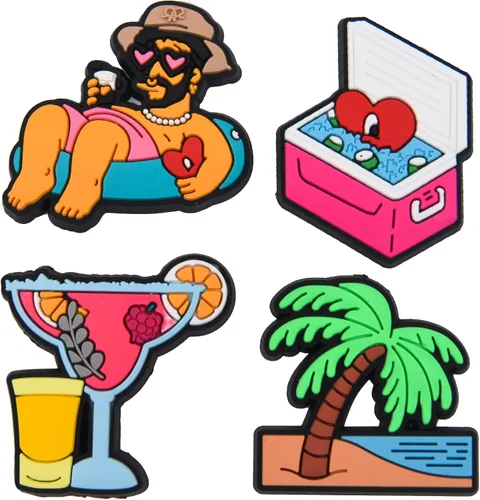 Vista 4 de Dijes para zapatos de conejo de personajes para hombres y mujeres de PVC suave decoración de zapatos accesorios de pulsera unisex regalos de fiesta