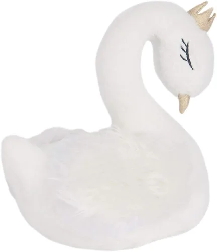 Vista 3 de Lambs & Ivy Signature Swan Princess - Peluche blanco de peluche, princesa