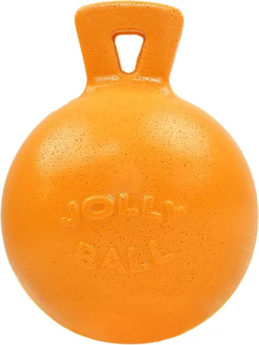 Vista 21 de Jolly Pets Tug-n-Toss - Pelota de juguete resistente para perros con asa, 4.5 pulgadas/pequeña, azul (445 BL)