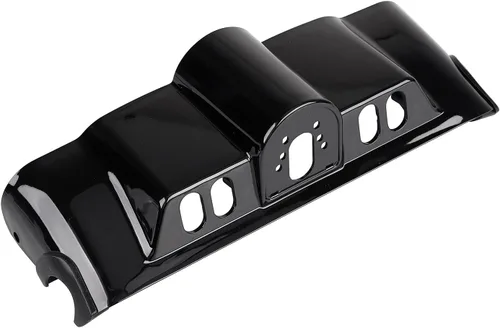 Vista 3 de Carenado interior negro vívido de ABS con kit de tapa de interruptor para Harley Touring Street Glide 2006-2013 Electra Glide 1996-2013