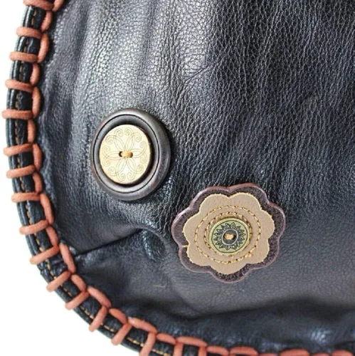 Vista 7 de Chala Charming Convertible HoboXbody bolsa, negro