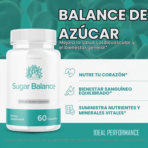 Vista 2 de SugarBalance Cápsulas Suplemento Max Advanced Formula (5 unidades)