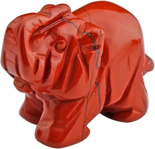 Vista 8 de Mookaitedecor - Figura decorativa de cristal de elefante, 1.5 pulgadas