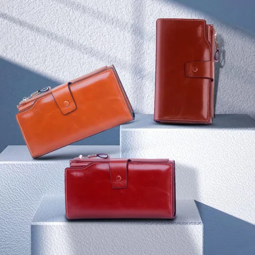 Vista 5 de Billeteras con múltiples ranuras para tarjetas con muchas ranuras para tarjetas con muchas ranuras para tarjetas para mujeres, carteras