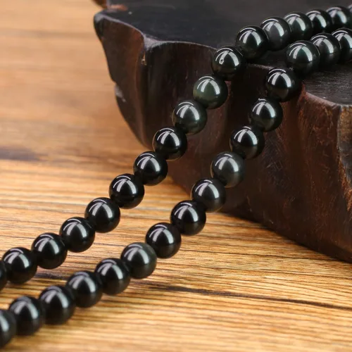 Vista 6 de COAI Collar con colgante de árbol de la vida 108 cuentas Japa Mala Piedra