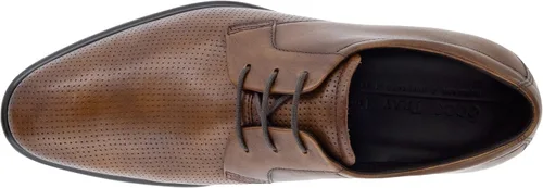 Vista 7 de ECCO Citytray Oxford con punta perforada para hombre