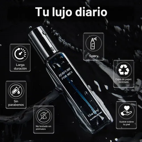Vista 5 de Colonia de feromonas para hombres - Perfume de larga duración para hombre