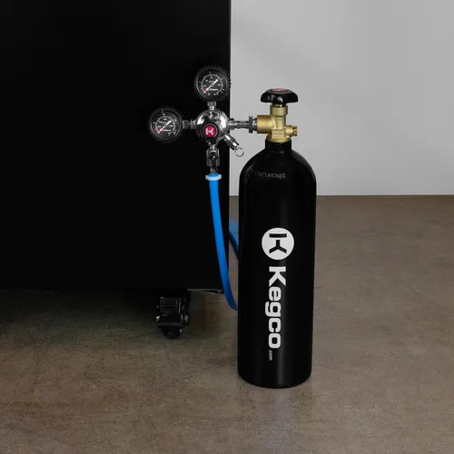 Vista 9 de Kegco Tanque de aire de nitrógeno de 22 pies cúbicos - Cilindro de gas de aluminio de alta presión (vacío)