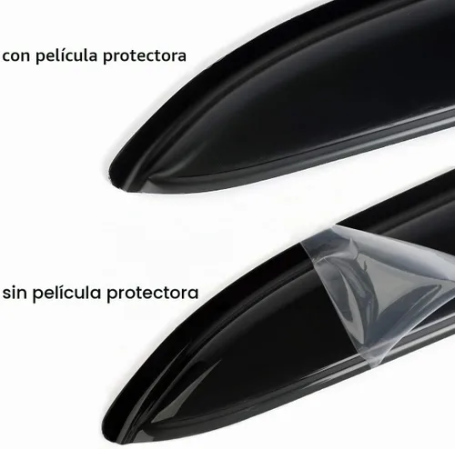 Vista 5 de Deflector de viento universal para techo solar de 34 pulgadas y 34.646 in, 1 visera de ventana para techo lunar automático de humo oscuro