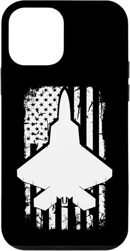 Vista 16 de F22 Raptor US Flag Fighter Airplane Jet Plane Aircraft Case for iPhone 17