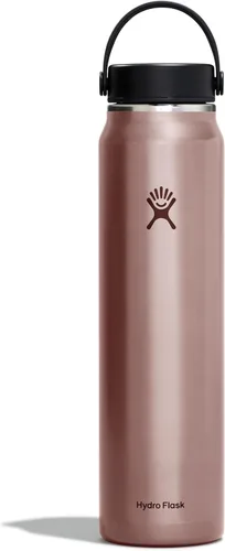 Vista 15 de Hydro Flask 24 Oz Botella de agua de la serie Trail ligera con tapa Flex ancha Obsidian - Botella de agua para senderismo