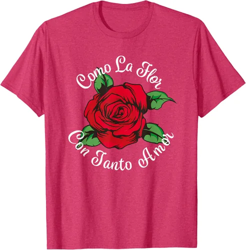 Vista 27 de Como La Flor - Bailar Cumbia - Mexican Rose Fiesta Regalo Camiseta Negro