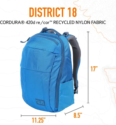 Vista 3 de Mystery Ranch DISTRICT - Mochila de viaje para uso diario al aire libre, Salpicadura